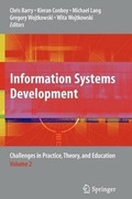 Cover: Information Systems Development - Springer