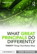 Cover: What Great Principals Do Differently - Taylor & Francis