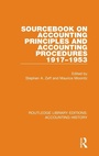 Cover: Sourcebook on Accounting Principles and Accounting Procedures, 1917-1953 - Routledge