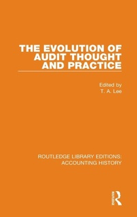Enlarge image Cover: The Evolution of Audit Thought and Practice - Routledge