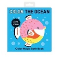 Cover: Color the Ocean Color Magic Bath Book - Mudpuppy Press