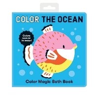 Enlarge image Cover: Color the Ocean Color Magic Bath Book - Mudpuppy Press