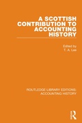 Cover: A Scottish Contribution to Accounting History - Routledge