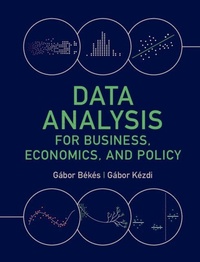 Enlarge image Cover: Data Analysis for Business, Economics, and Policy - Cambridge University Press