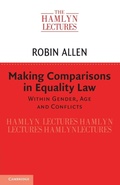 Cover: Making Comparisons in Equality Law - Cambridge University Press