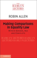 Cover: Making Comparisons in Equality Law - Cambridge University Press
