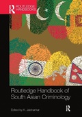 Cover: Routledge Handbook of South Asian Criminology - Routledge