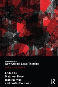 Enlarge image Cover: New Critical Legal Thinking - Birkbeck Law Press