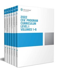 Enlarge image Cover: 2022 CFA Program Curriculum Level I Box Set - CFA Institute
