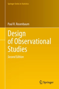Enlarge image Cover: Design of Observational Studies - Springer