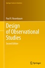 Cover: Design of Observational Studies - Springer