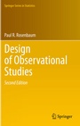 Cover: Design of Observational Studies - Springer