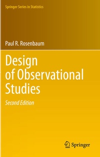 Enlarge image Cover: Design of Observational Studies - Springer