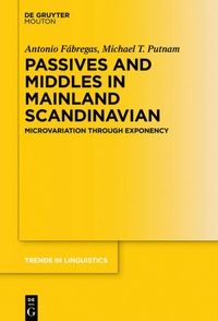 Abbildung von: Passives and Middles in Mainland Scandinavian - De Gruyter Mouton