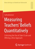 Cover: Measuring Teachers' Beliefs Quantitatively - Springer Spektrum