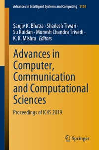 Abbildung von: Advances in Computer, Communication and Computational Sciences - Springer