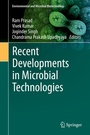 Cover: Recent Developments in Microbial Technologies - Springer