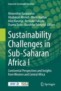 Cover: Sustainability Challenges in Sub-Saharan Africa I - Springer