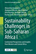 Cover: Sustainability Challenges in Sub-Saharan Africa I - Springer