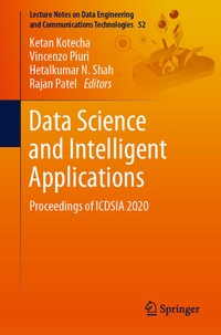 Enlarge image Cover: Data Science and Intelligent Applications - Springer