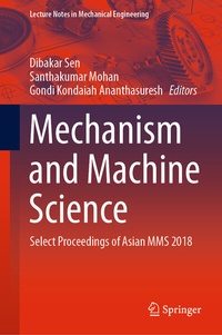 Enlarge image Cover: Mechanism and Machine Science - Springer