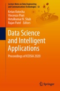 Cover: Data Science and Intelligent Applications - Springer