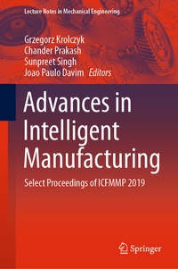 Enlarge image Cover: Advances in Intelligent Manufacturing - Springer