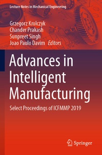 Enlarge image Cover: Advances in Intelligent Manufacturing - Springer