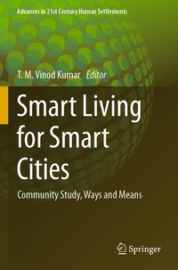 Enlarge image Cover: Smart Living for Smart Cities - Springer