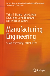 Enlarge image Cover: Manufacturing Engineering - Springer