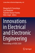 Cover: Innovations in Electrical and Electronic Engineering - Springer