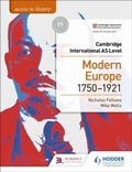 Cover: Access to History for Cambridge International AS Level: Modern Europe 1750-1921 - Hodder Education