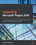Cover: Learning Microsoft Project 2019 - Packt Publishing