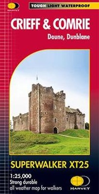 Enlarge image Cover: Crieff & Comrie - Harvey Map Services Ltd