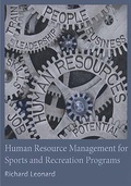 Cover: Human Resource Management for Sports and Recreation Programs - Fitness Information Technology, Inc, U.S.