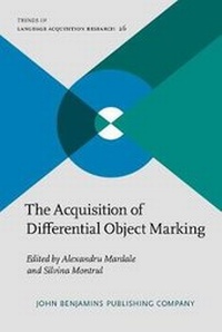 Enlarge image Cover: The Acquisition of Differential Object Marking - John Benjamins Publishing Co