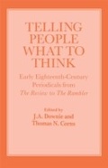 Cover: Telling People What to Think - Routledge