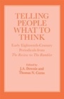 Cover: Telling People What to Think - Routledge