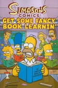 Cover: Simpsons Comics Get Some Fancy Book Learnin' - Collins