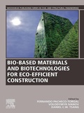Cover: Bio-based Materials and Biotechnologies for Eco-efficient Construction - Woodhead Publishing
