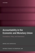 Cover: Accountability in the Economic and Monetary Union - OUP eBook