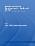 Cover: Human Resource Development in the Public Sector - Routledge