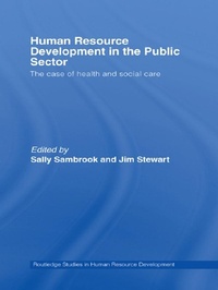 Enlarge image Cover: Human Resource Development in the Public Sector - Routledge