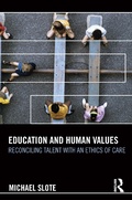 Cover: Education and Human Values - Routledge