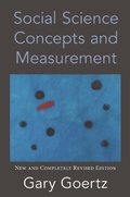Cover: Social Science Concepts and Measurement - Princeton University Press