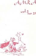 Cover: Amra, Vol 2, No 21 - Wildside Press