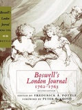Cover: Boswell's London Journal, 1762-1763 - Yale University Press