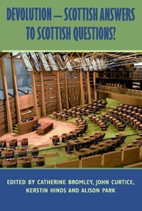Enlarge image Cover: Devolution - Scottish Answers to Scottish Questions? - Edinburgh University Press
