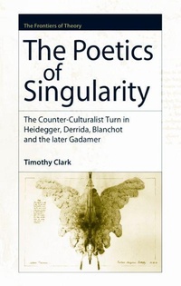Enlarge image Cover: Poetics of Singularity - Edinburgh University Press