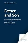 Cover: Edmund Gosse: Father and Son - Edinburgh University Press